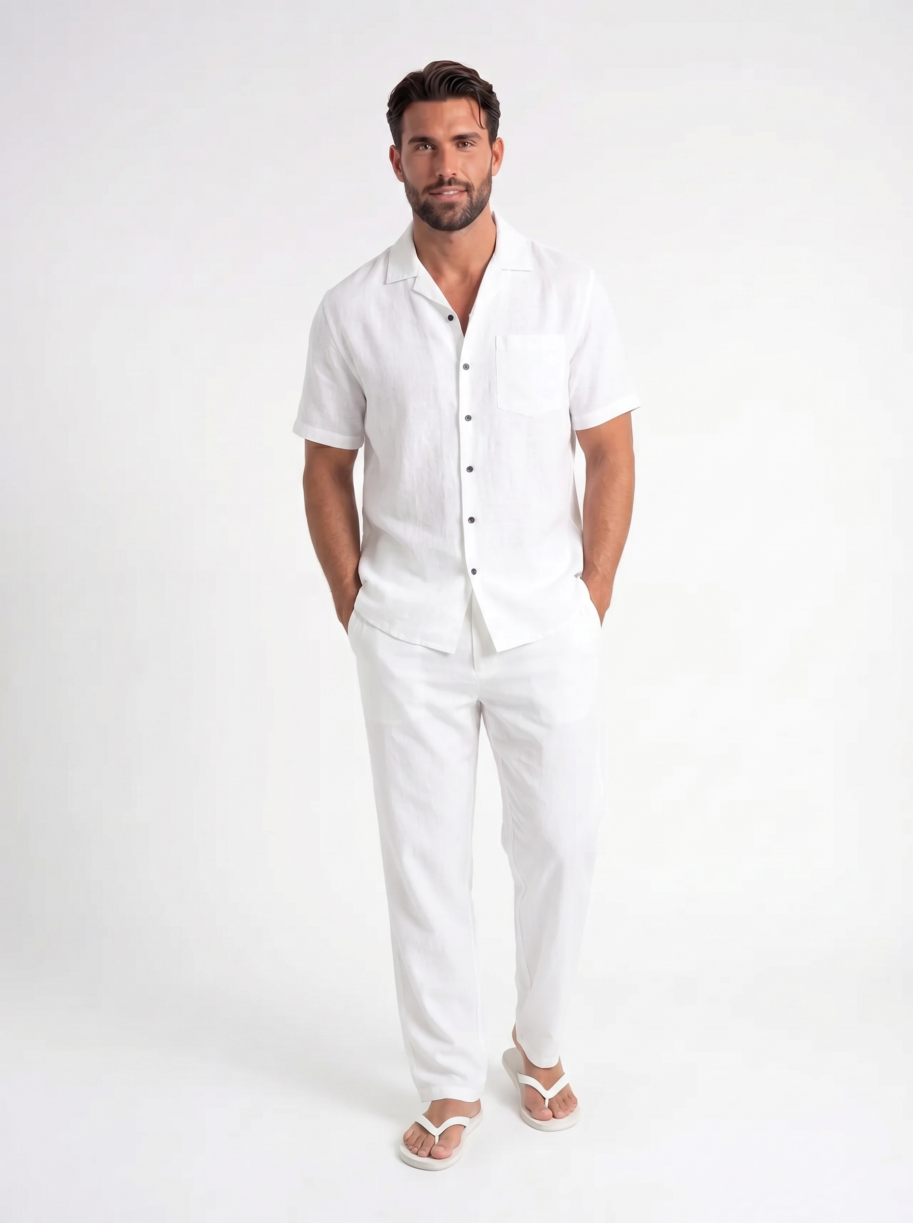 Arlo – Zomerse Linnen Set