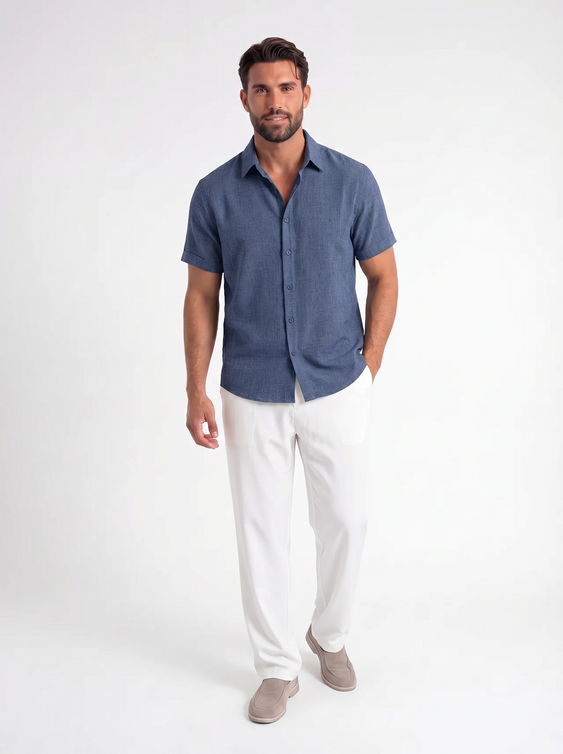 Enzo – Casual Zomer Overhemd