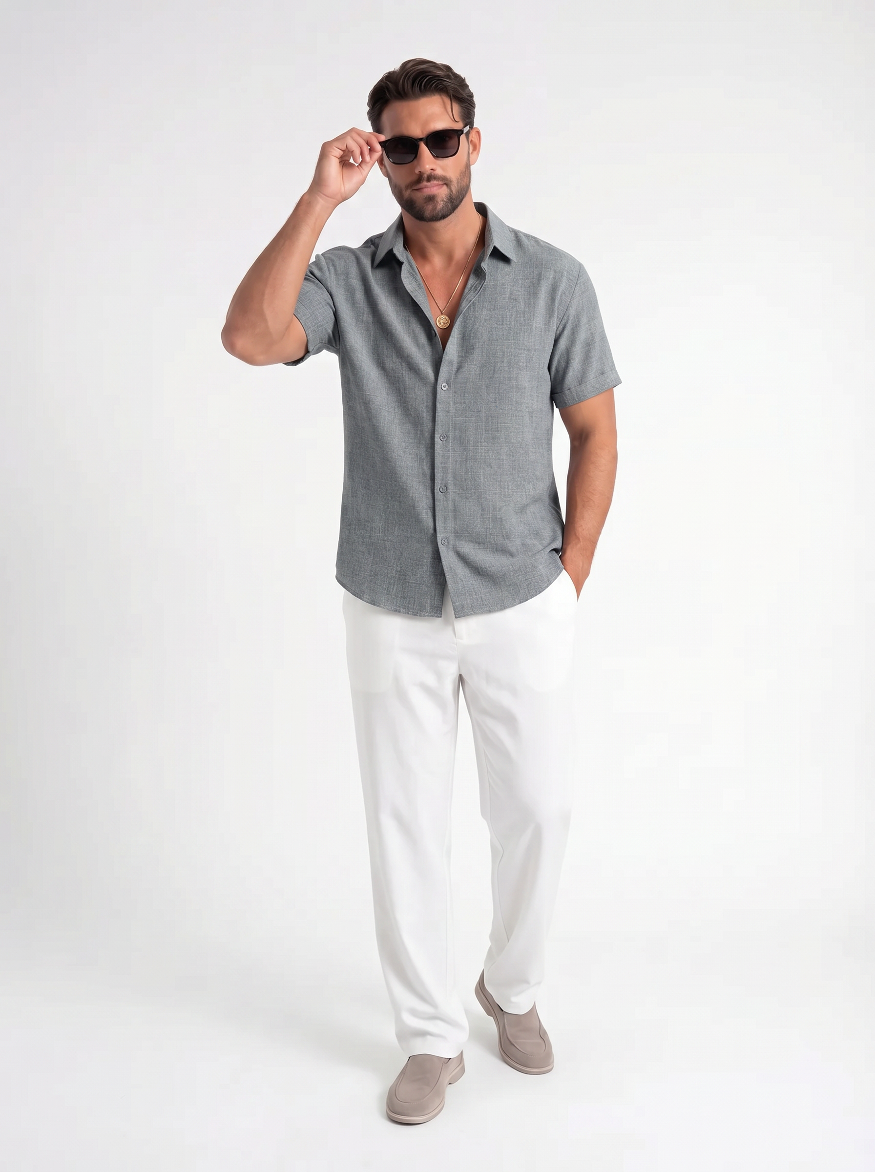 Enzo – Casual Zomer Overhemd