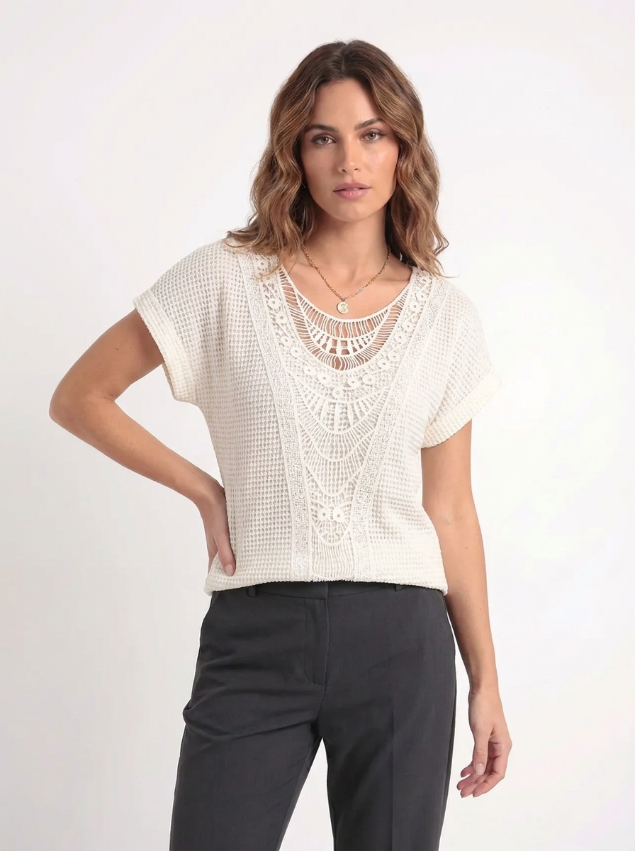 Noa – Boho Crochet Top