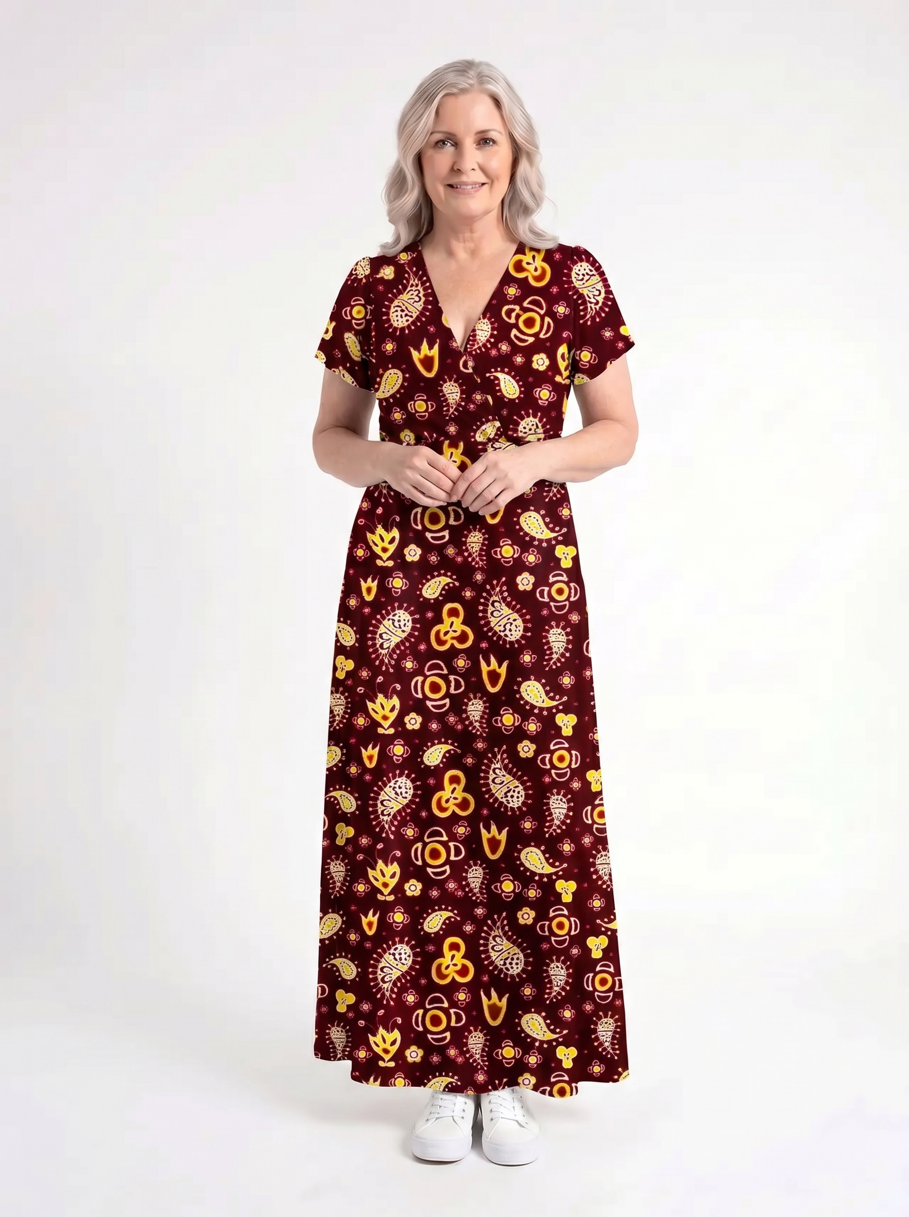 Zara – Print Midi Jurk