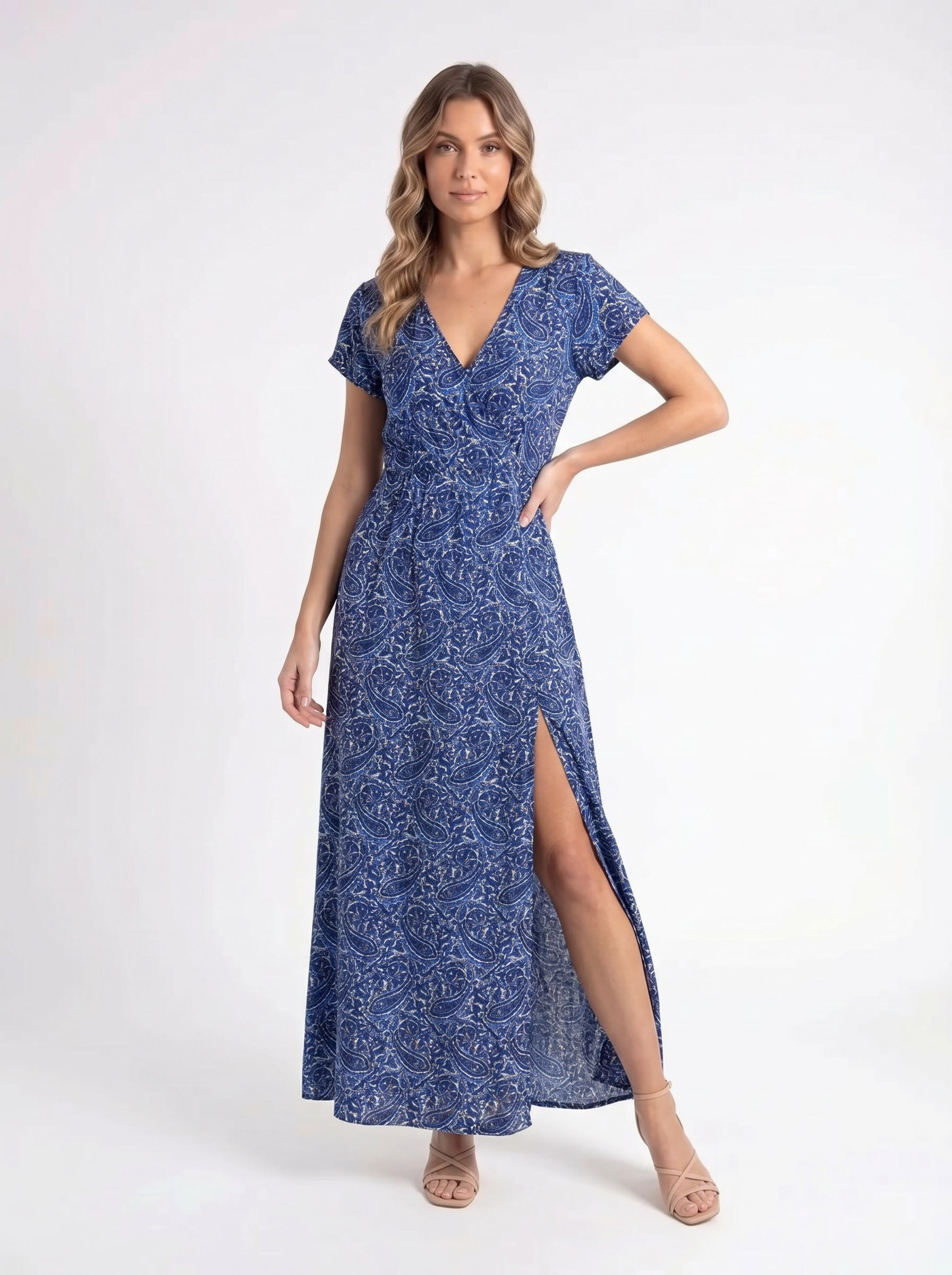 Zara – Print Midi Jurk