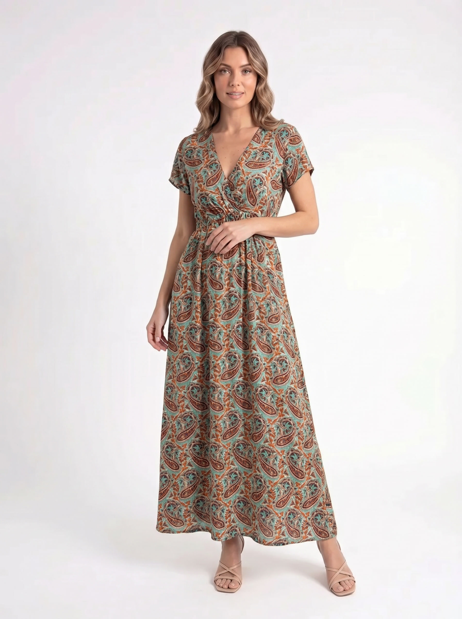 Zara – Print Midi Jurk
