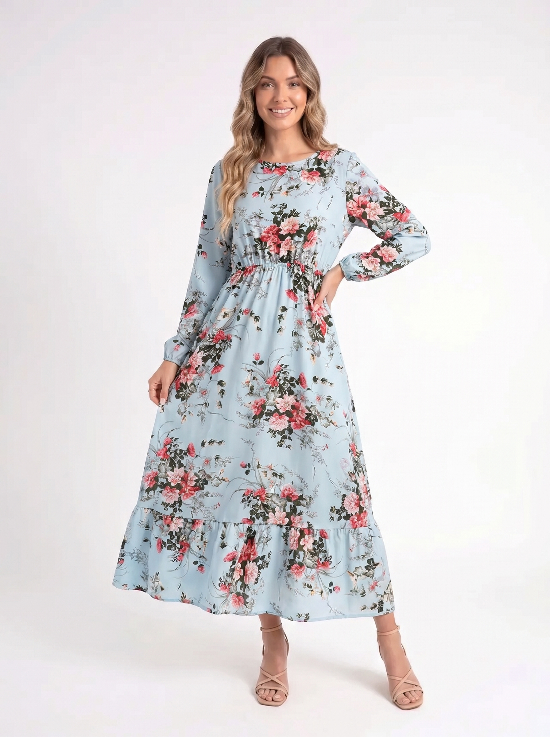Elise – Vintage Bloemenjurk