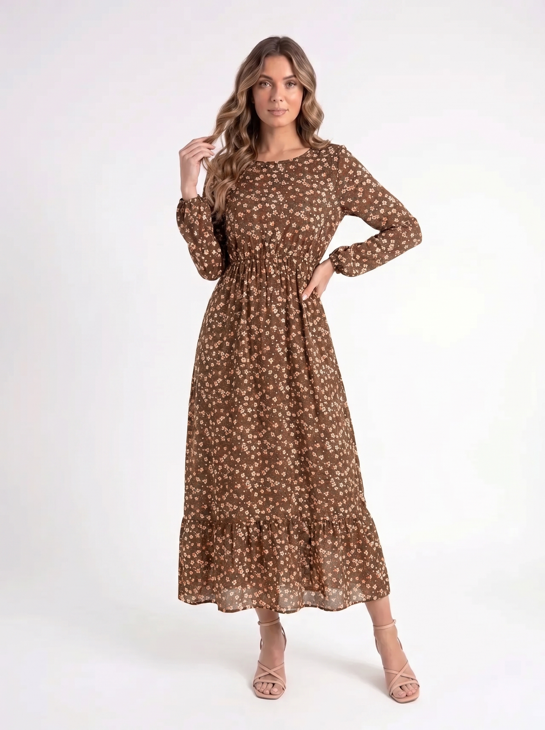 Hazel – Vintage Bloemenjurk