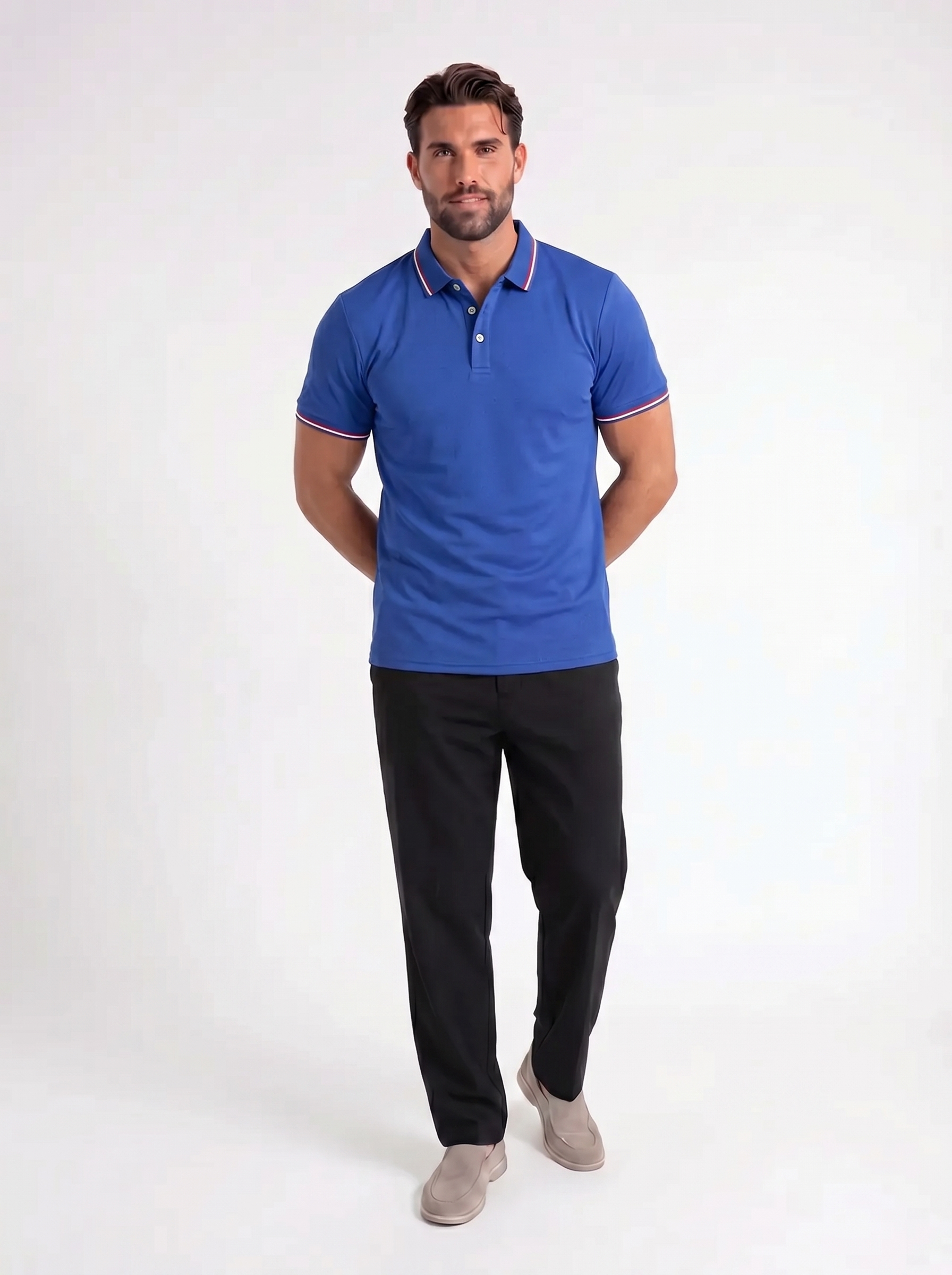 Armin – Klassieke Polo met Contrastkraag
