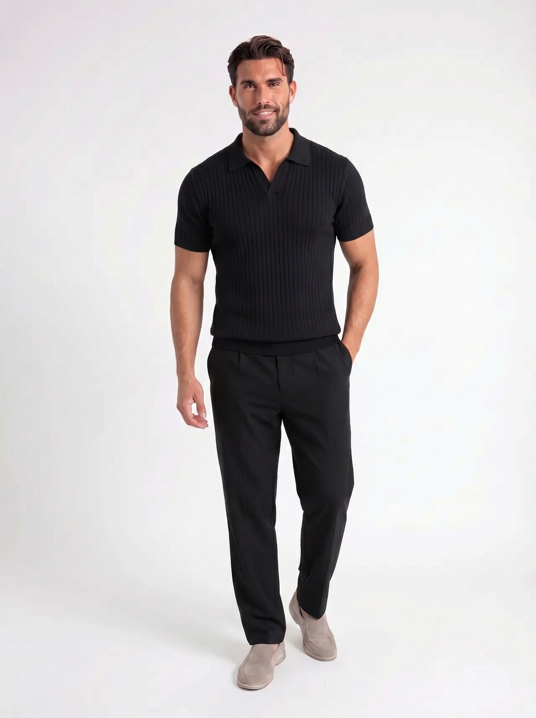 Arvo – Ribbed Polo