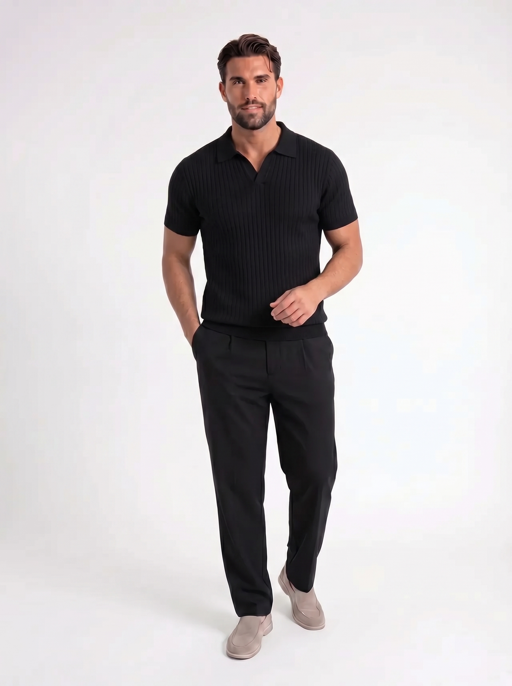 Arvo – Ribbed Polo
