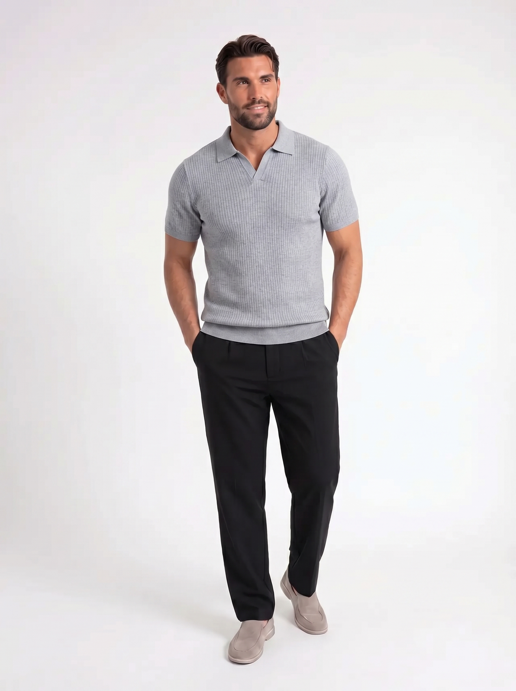 Arvo – Ribbed Polo